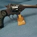 SOLD BRITISH WW2 WEBLEY MARK IV 38/200 REVOLVER MINT CRISP