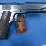 SOLD COLT 1911 DEC 1917 BRUSHED BLUE VERY SHARP PISTOL!