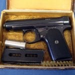 SOLD 1913 SAUER IN THE BOX VERY EARLY GUN NUMBER 140 WOW!