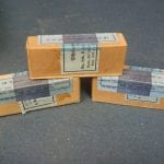 ORIGINAL 1944 DATED GERMAN WW2 9mm AMMUNTION......MINT IN BOX