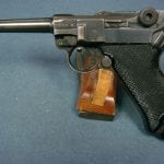 SOLD GERMAN WW2 byf42 "BLACK WIDOW" LUGER.....VERY SHARP EXAMPLE OF THE MOST SOUGHT AFTER OF LUGERS