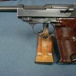 SOLD WALTHER ac 45 P.38 PISTOL..... MATCHING  EARLY 1945 "A" LETTER BLOCK.....COG HAMMER....NICE!