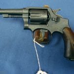 SOLD US NAVY MARKED SMITH & WESSON VICTORY MODEL REVOLVER NICE!