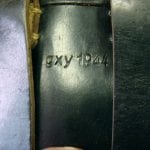 SOLD Mint Un-issued Black Leather gxy 1944 Softshell P.38 Holster