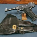 SOLD SWEDISH M40 LAHTI PISTOL....... FULL RIG FROM THE DANISH CONTRACT......VERY SHARP!