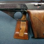 SOLD  MAUSER HSc PISTOL.......LOW GRIP SCREW INITIAL PRODUCTION..... 171st HSc PRODUCED!......MINT FULL RIG!