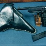 SOLD EXCEPTIONAL WALTHER AC41 P.38 PISTOL....... MINT NEW FULL RIG WITH TWO MATCHING MAGS..... ABSOLUTELY STUNNING!!!