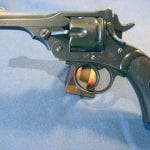 SOLD ANTIQUE WEBLEY MARK II .455 SERVICE REVOLVER SOUTH AFRICA