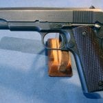 SOLD VERY EARLY JULY, 1943 US WW2 ITHACA 1911A1 DULITE FINISH