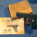 SOLD 1903 COLT US PROPERTY MARKED WW2 ISSUE MINT NEW IN BOX