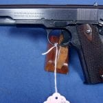 SOLD COLT 1911 BRUSHED BLUE MARCH 1918 CRISP!