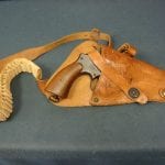 SOLD US NAVY ISSUED SMITH & WESSON VICTORY REVOLVER & USN BOYT 43 SHOULDER HOLSTER.......MINT CRISP