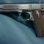 SOLD COLT 1911 MAY 1918 BRUSHED BLUE VERY SHARP PISTOL!
