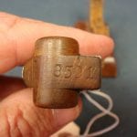 Scarce German WW1 1917 type Navy Luger mag