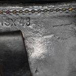 SOLD H-169 Very Rare Maker.. fsx-Albin Scholle. Mint P38 Hardshell Holster. Dated 1943