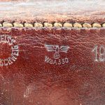 H-191 Mint Stunning 1938 Brown Hardshell German Army Luger Holster