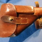 SOLD MINT AKAH MARKED TAN LEATHER PPK HOLSTER