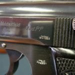 SOLD VERY SCARCE LUFTWAFFE ISSUE WALTHER PP PISTOL........380/9mmk BOTTOM MAG RELEASE....MATCHING MAG! WAFFENAMTED.....MINT CRISP!