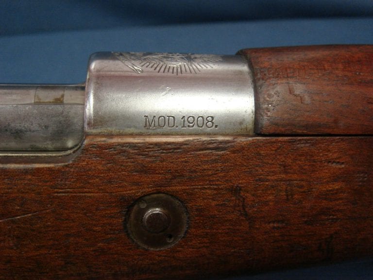 1918 german mauser rifle 7mm