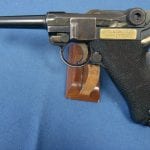 SOLD DUTCH EAST INDIES 1928 M11 LUGER WITH BRASS PLATE VERY RARE