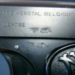 SOLD VERY SCARCE WaA 613 PROOFED FN MODEL 1922 PISTOL......NOV 1940 PRODUCTION......WaA613 PROOFED MAG....VERY SHARP!