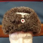 Sold ORIGINAL GERMAN RUSSIAN FRONT OFFICERS FUR CAP