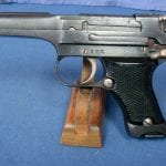 SOLDJAPANESE WW2 TYPE 94 NAMBU FEB 1943 MINT WITH CAPTURE PAPERS