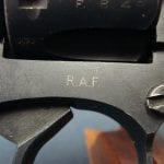 SOLD RARE RAF MARKED BRITISH 1938 ENFIELD NO2 Mk1 REVOLVER...UN-MODIFIED WITH HAMMER SPUR....NICE!