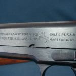 SOLD EXCEPTIONAL  AND STUNNING US ARMY COLT 1924 TRANSITION MODEL PISTOL...... THE FINEST KNOWN EXAMPLE