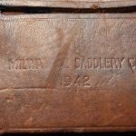 H-240... US WW2 COLT 1911 Holster marked MILWAUKEE SADDLERY CO. - 1942...Great Condition!