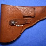 H-200 Rare Brown Pebble Grain  Leather Holster for the Sauer 38H Pistol