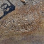 H-815 Mint German WW1 Early 1915 dated Luger Holster... DINGELDEY & WERRES Maker.....GARDE DEPOT MARKED!