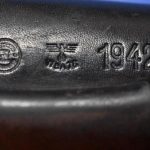 SOLD H-228 1942 Nazi Cz27 Holster Dyed Black Front for SS issue....Nice!