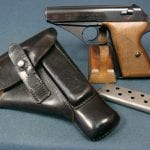 SOLD MAUSER HSc PISTOL....... E/135 PROOFED..........EARLY 1943..... FULL RIG...... RARE HOLSTER.....MINT CRISP!