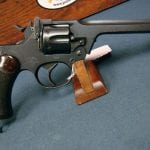 SOLD RARE RAF MARKED BRITISH 1936 ENFIELD NO2 Mk1 REVOLVER...UN-MODIFIED WITH HAMMER SPUR....NICE!