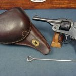 SOLD JAPANESE TYPE 26 REVOLVER....WITH HOLSTER, AMMO AND HARD TO FIND CLEANING ROD