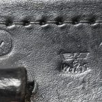 SOLD - H-281... ndk 1944 P.38 Black Leather Hardshell Holster