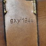 H-282.. RARE!! 1944 P38 BROWN Leather Softshell Holster.. gxy-Gebr. Klinge, Dresden