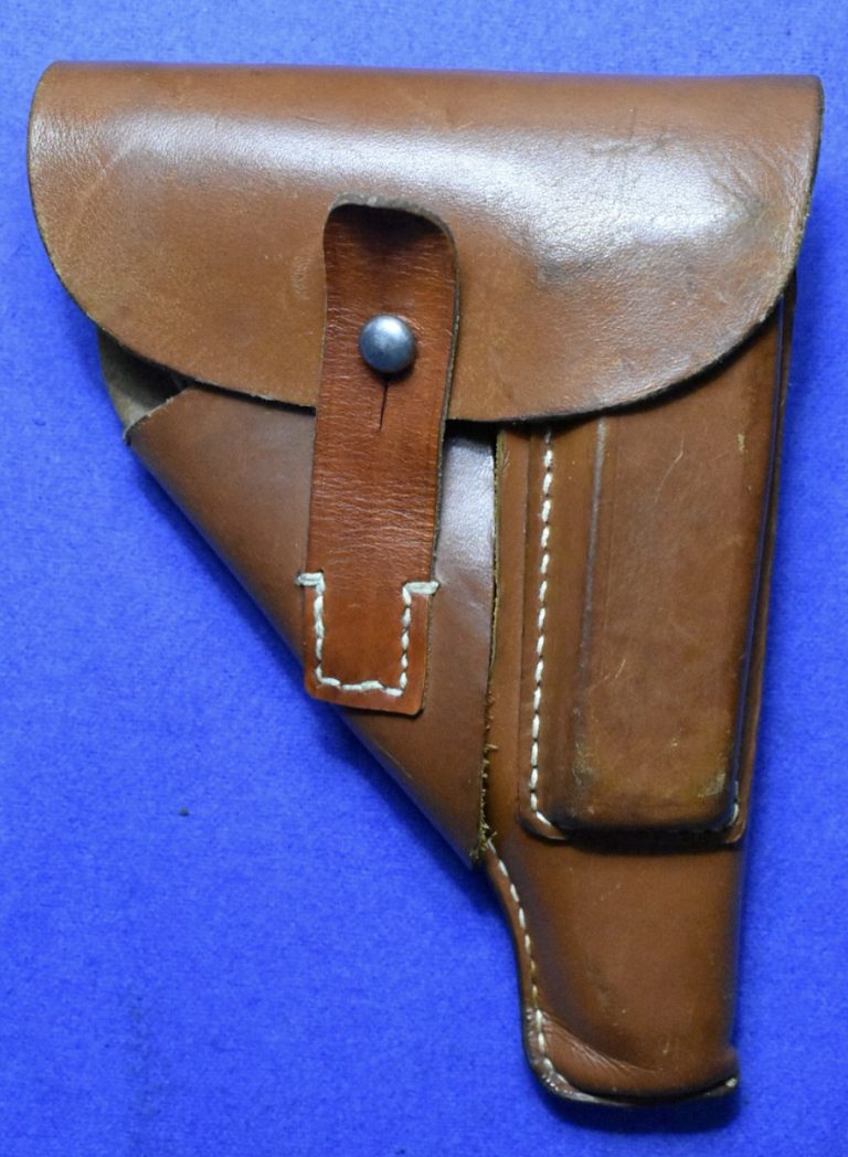 H-283 Unmarked Tan Walther Pp Holster..mint! - Pre98 Antiques