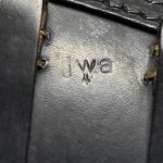 H-287 1944  jwa-Moritz Stecher P.38 Soft Shell Black Leather Holster.