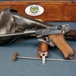 SOLD SCARCE 1917 DWM LP.08 ARTILLERY LUGER....MINT FULL RIG....MATCHING MAG AND STOCK!