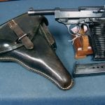 sold WALTHER AC42 P.38 STILL WITH  BOTH MATCHING NUMBERED MAGS FULL RIG....MINT SHARP!