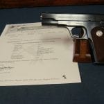 SOLD US WW2 COLT M1908 GENERAL OFFICERS PISTOL..........VERY RARE AND SHARP!