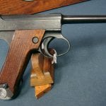 SOLD END OF WAR 20.6 date JAPANESE TYPE 14 NAMBU......... JUNE 1945......... MATCHING MAG......NICE!