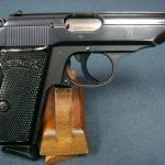SOLD VERY SCARCE TYPE 4 SS ISSUE WALTHER PP WITH MATCHING MAG.......MINT SHARP!