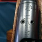 SOLD - VERY RARE JAPANESE NAVY ISSUE LAST DITCH 02/45 RIFLE......ASSEMBLED USING THE TYPE 35 ACTION.....NAVY MARKED