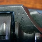 SOLD US WW2 COLT COMMANDO .38 SPEC. REVOLVER UN-ISSUED....NEW CONDITION STILL IN STORAGE GREASE.....DOCUMENTED ALABAMA GUARD GUN