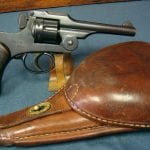 SOLD RARE ANTIQUE PRE 1898 JAPANESE TYPE 26 REVOLVER.....WITH MINT HOLSTER!