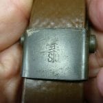 ULTRA RARE GERMAN WW2 EXPERIMENTAL 98K RIFLE SLING MADE OF PLASTICIZED FABRIC.......MINTY!