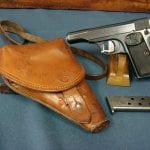 Sold JAPANESE WW2 FN MODEL 1910 PISTOL..... FULLY RIGGED OUT WITH FANTASTIC JAPANESE  HOLSTER.....MINT CRISP!